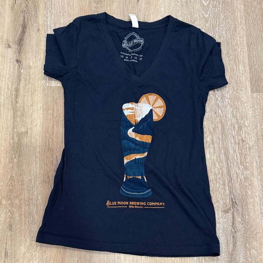 Blue Moon Brewing Company Black T-Shirt